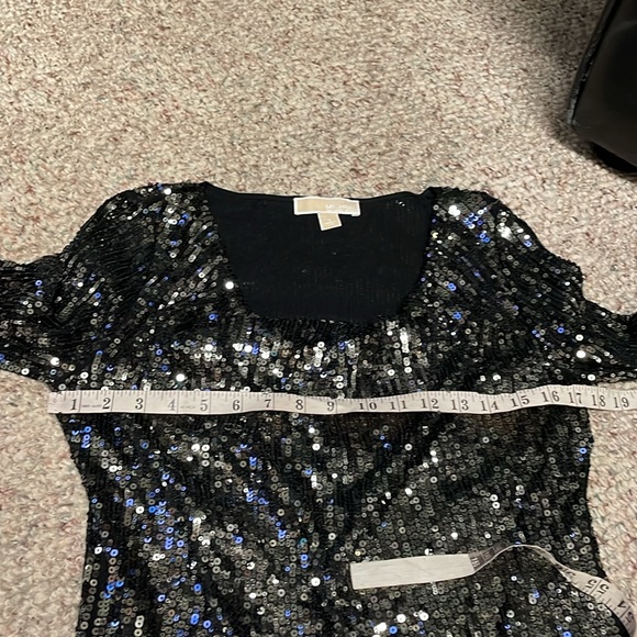 Michael kors - new sequin cowl neck long sleeve dress - Picture 6 of 11